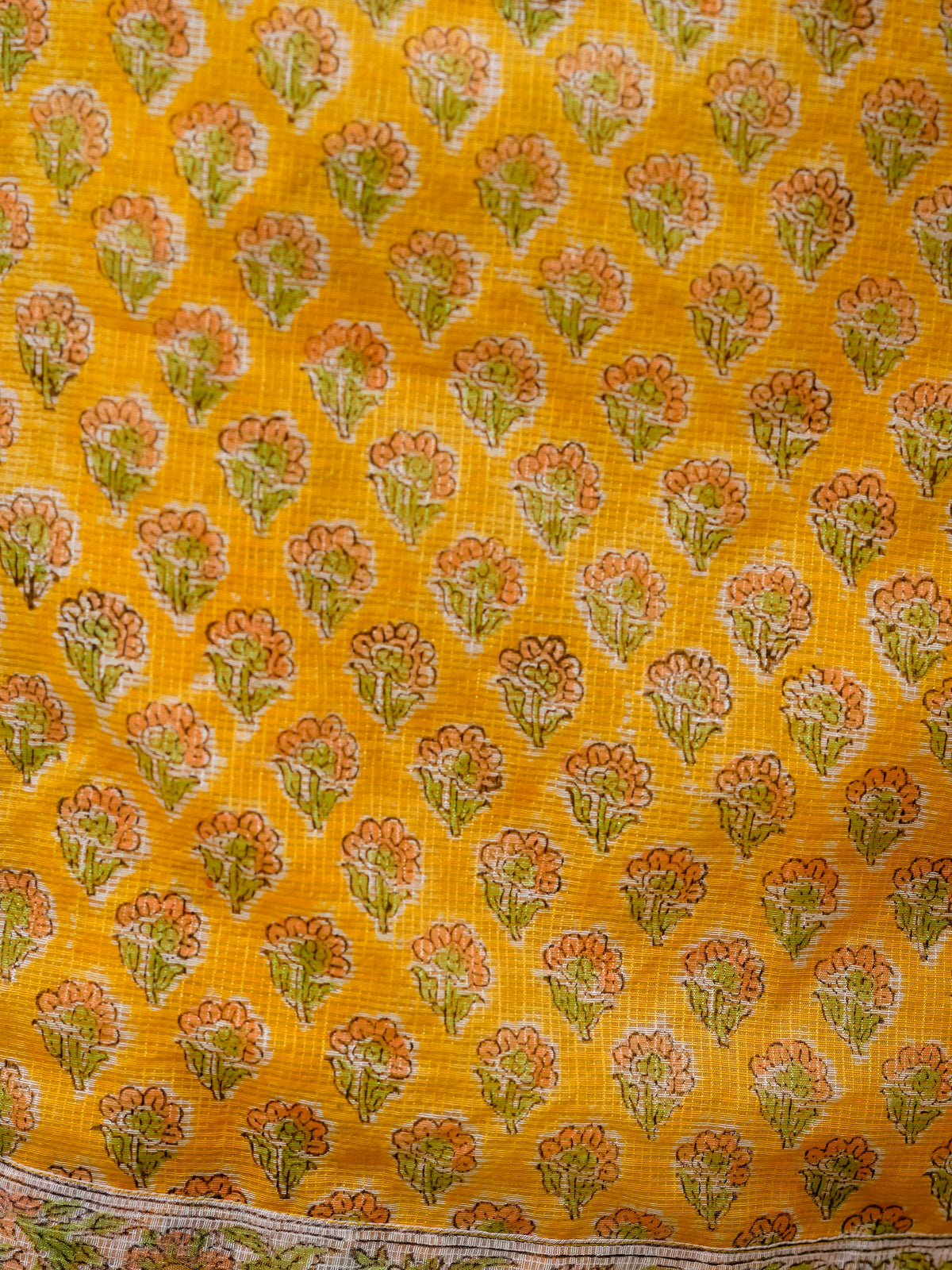 Yellow Printed Kurta Set for Women - Image 8