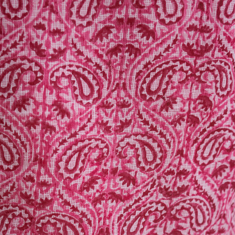 Pink Printed Straight Kurta Set for Women - Image 9